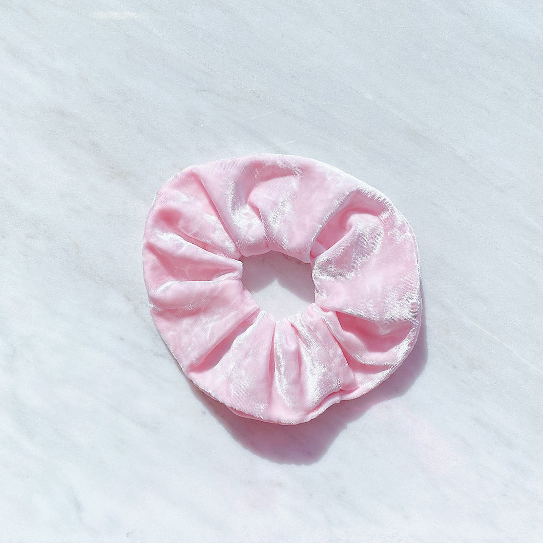 Rose Quartz Scrunchie